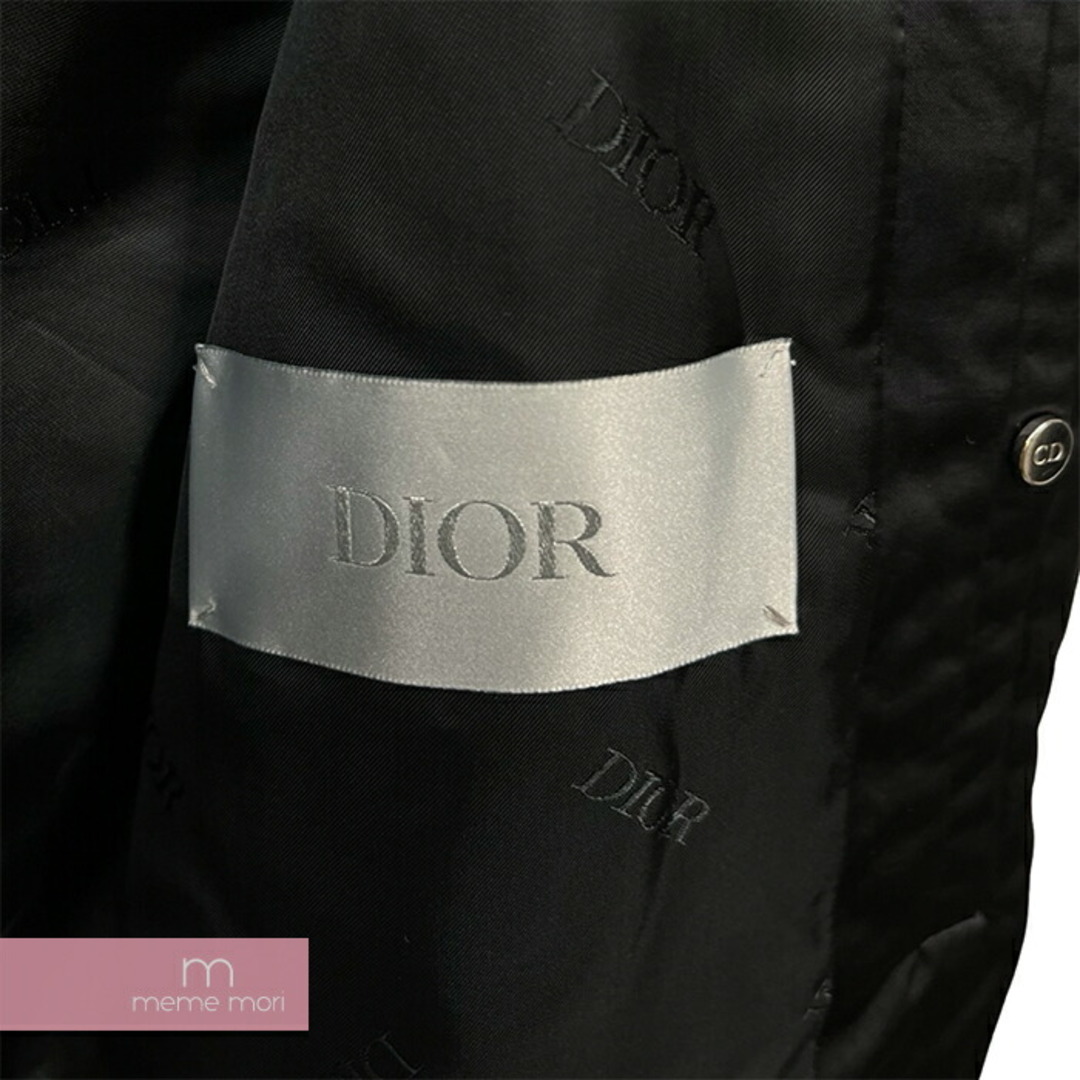Dior(ディオール)のDior 2022AW Technical Canvas Bomber Jacket 143C432C5563 ディオール 2022AW テクニカルキャンバスボンバージャケット ロゴ刺繍 ブラック サイズ48 【240516】【中古-A】【me04】 メンズのジャケット/アウター(その他)の商品写真