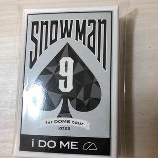 Snow Man 1st DOME tour 2023 i DO ME トランプ
