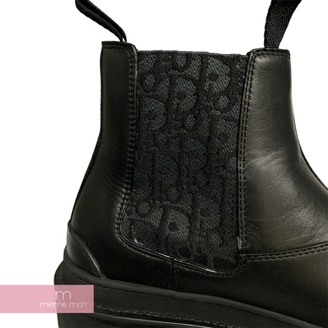 Dior(ディオール)のDior Obloque Explorer Chelsea Boots ディオール オブリーク エクスプローラ チェルシーブーツ サイドゴア レザー ブラック サイズ40【240516】【中古-A】【me04】 メンズの靴/シューズ(スニーカー)の商品写真