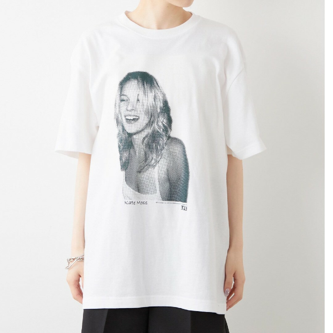 Kastane(カスタネ)のKastane　WHIMSIC　DOT　ホワイト レディースのトップス(Tシャツ(半袖/袖なし))の商品写真