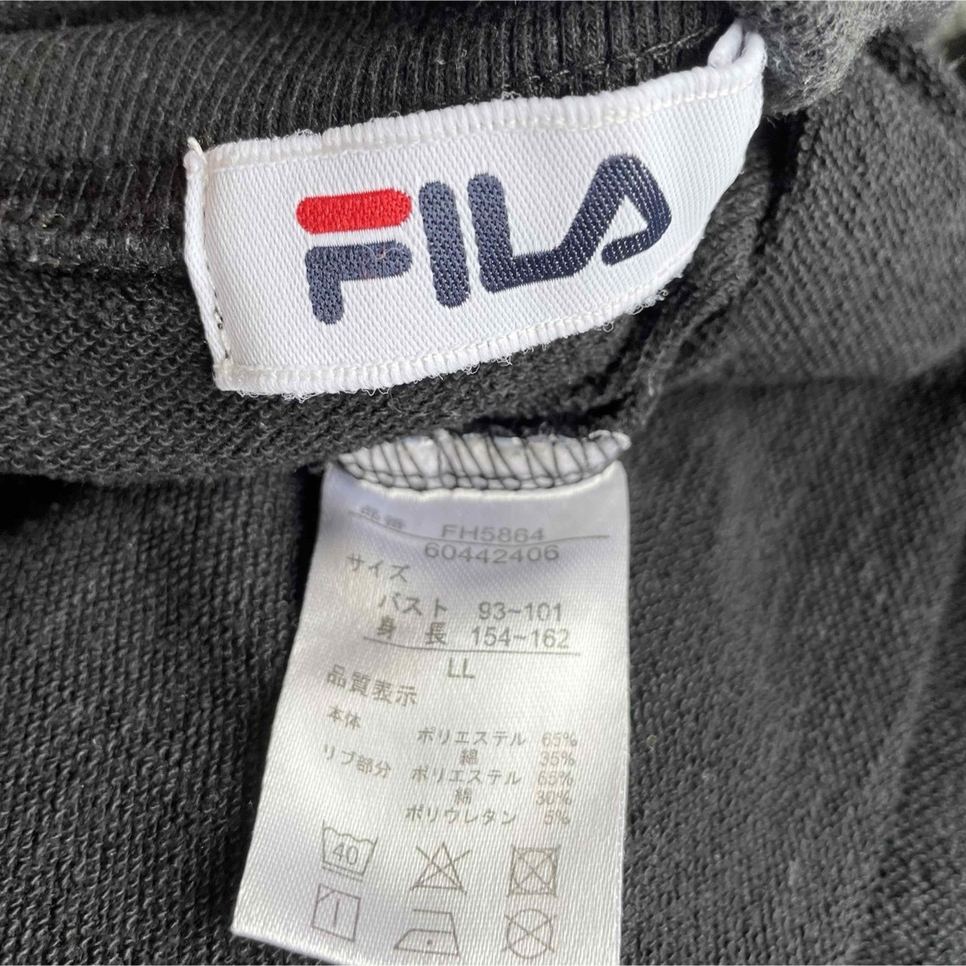 FILA(フィラ)のフィラ　スエット地　ロングワンピース レディースのワンピース(ロングワンピース/マキシワンピース)の商品写真