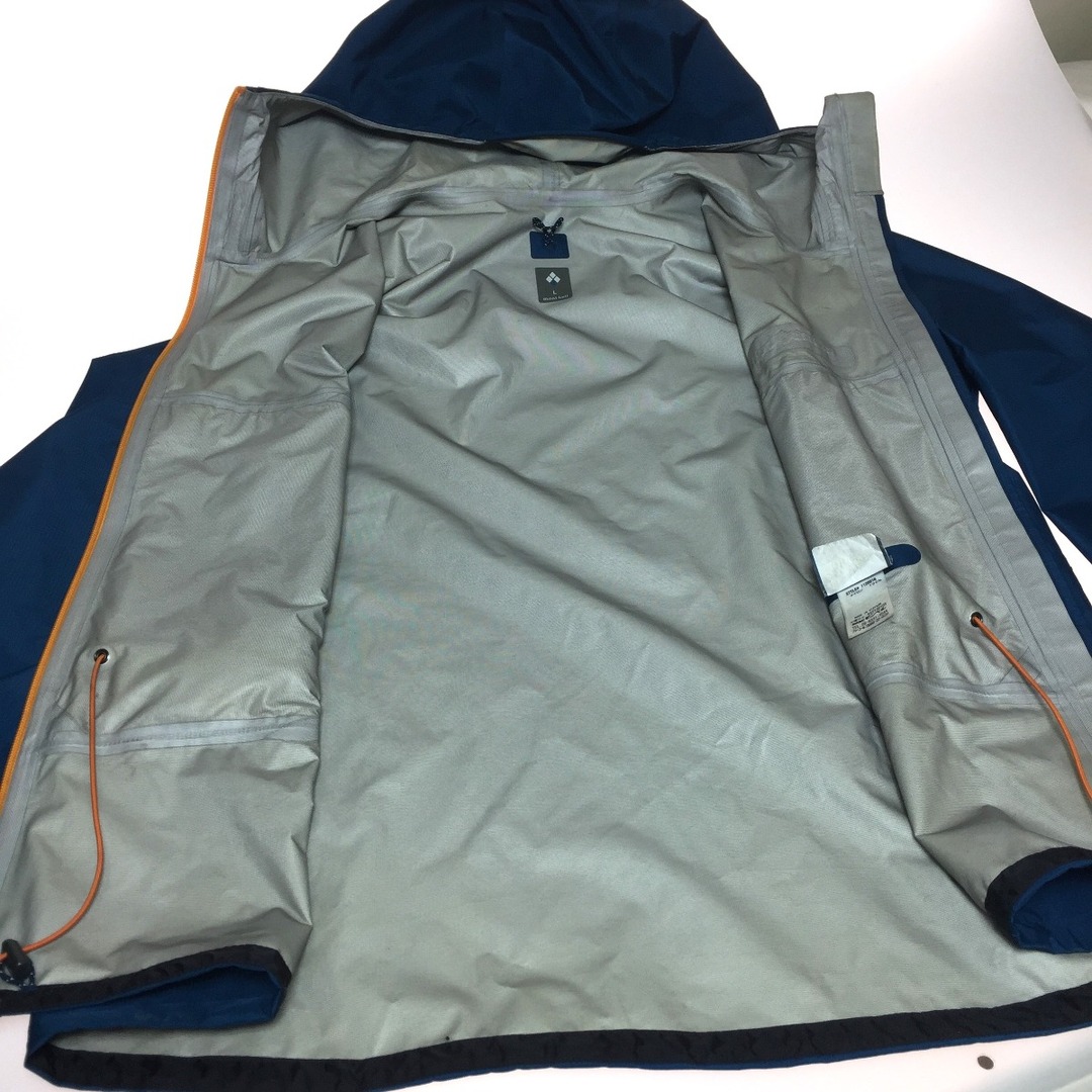 mont bell(モンベル)の◎◎mont・bell モンベル レインダンサー ジャケット SIZE L ブルーグリーン スポーツ/アウトドアのアウトドア(登山用品)の商品写真