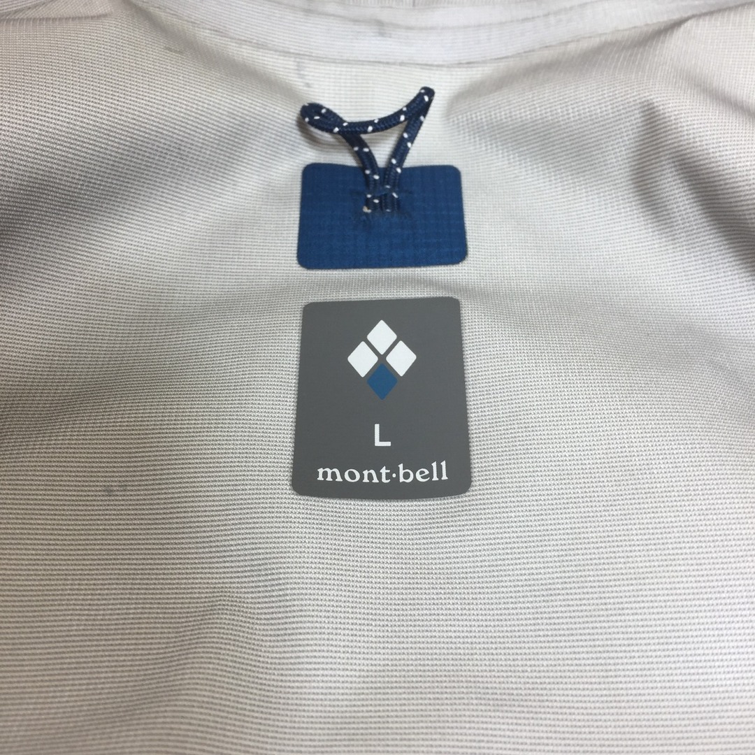 mont bell(モンベル)の◎◎mont・bell モンベル レインダンサー ジャケット SIZE L ブルーグリーン スポーツ/アウトドアのアウトドア(登山用品)の商品写真