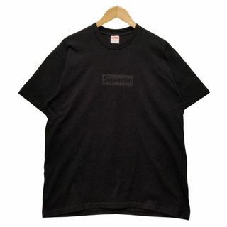 シュプリーム(Supreme)のSUPREME シュプリーム Tonal Box LogoTee トーナルボックス ロゴ Tシャツ 半袖 ブラック サイズ L 正規品 / 34265(Tシャツ/カットソー(半袖/袖なし))