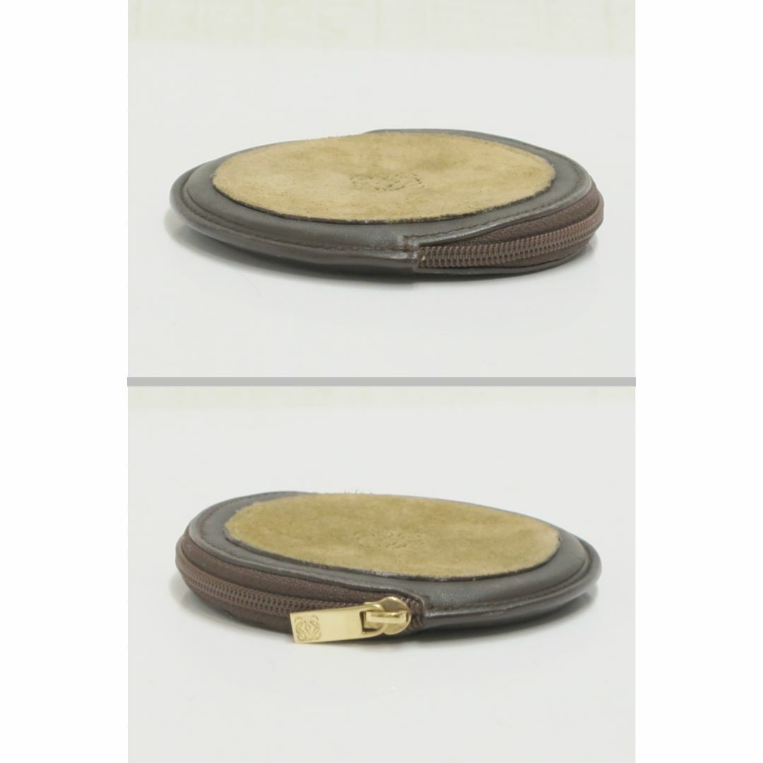 LOEWE(ロエベ)のロエベ　ヌバック　円形コインケース　スペイン製　LOEWE　18683929 レディースのファッション小物(コインケース)の商品写真