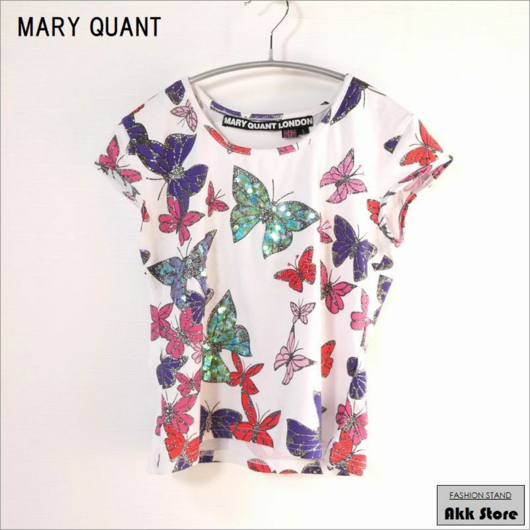 MARY QUANT(マリークワント)のMARY QUANT レディース トップス キャップスリーブ カットソー レディースのトップス(カットソー(半袖/袖なし))の商品写真