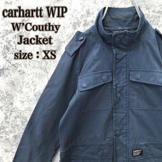 カーハートダブリューアイピー(Charhartt WIP)のS167 US古着カーハートワンポイントタグM65タイプ薄手コットンジャケット(ミリタリージャケット)