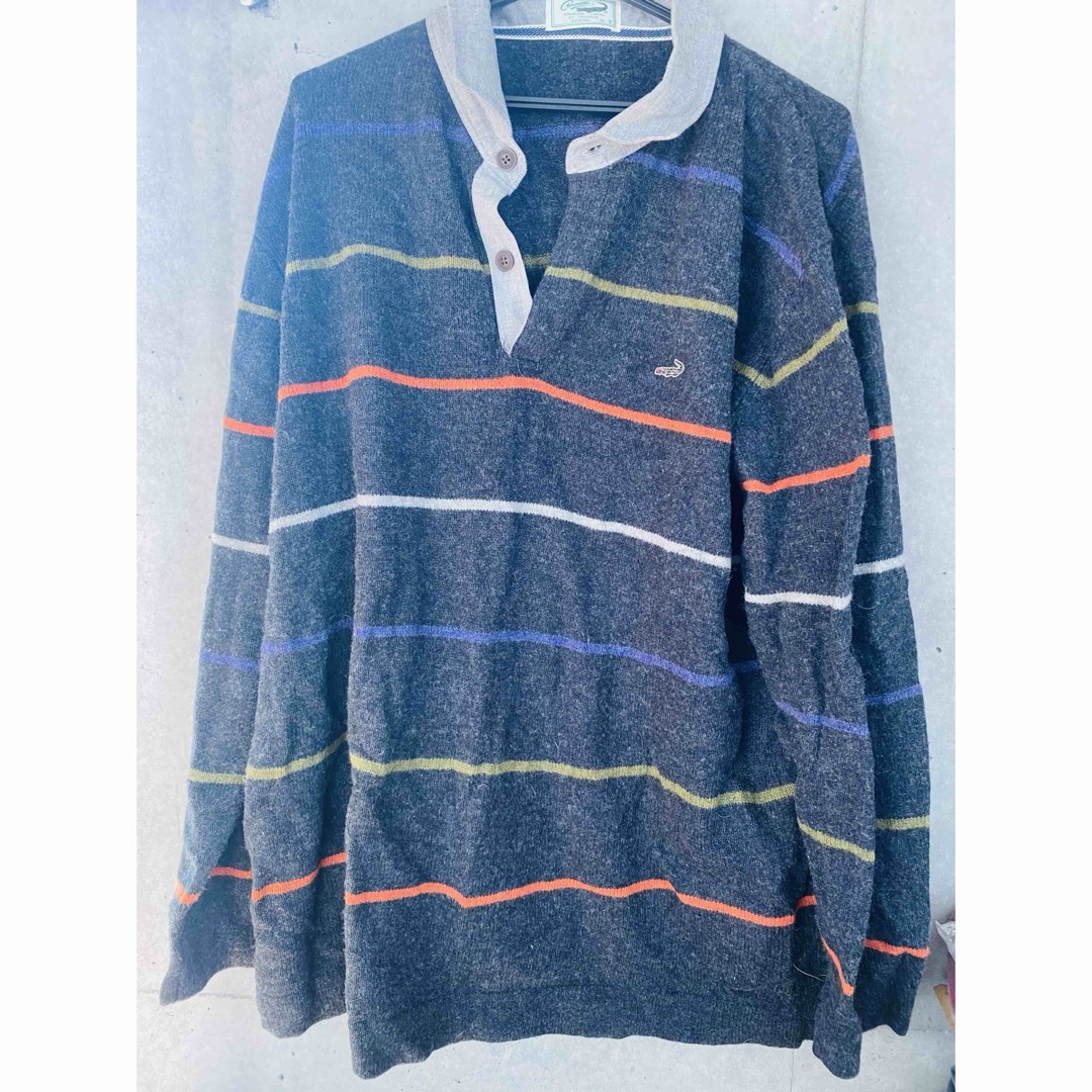 Crocodile(クロコダイル)の💕送料無料💕クロコダイル　Crocodile 長袖　セーター　ニット 3L メンズのトップス(Tシャツ/カットソー(七分/長袖))の商品写真