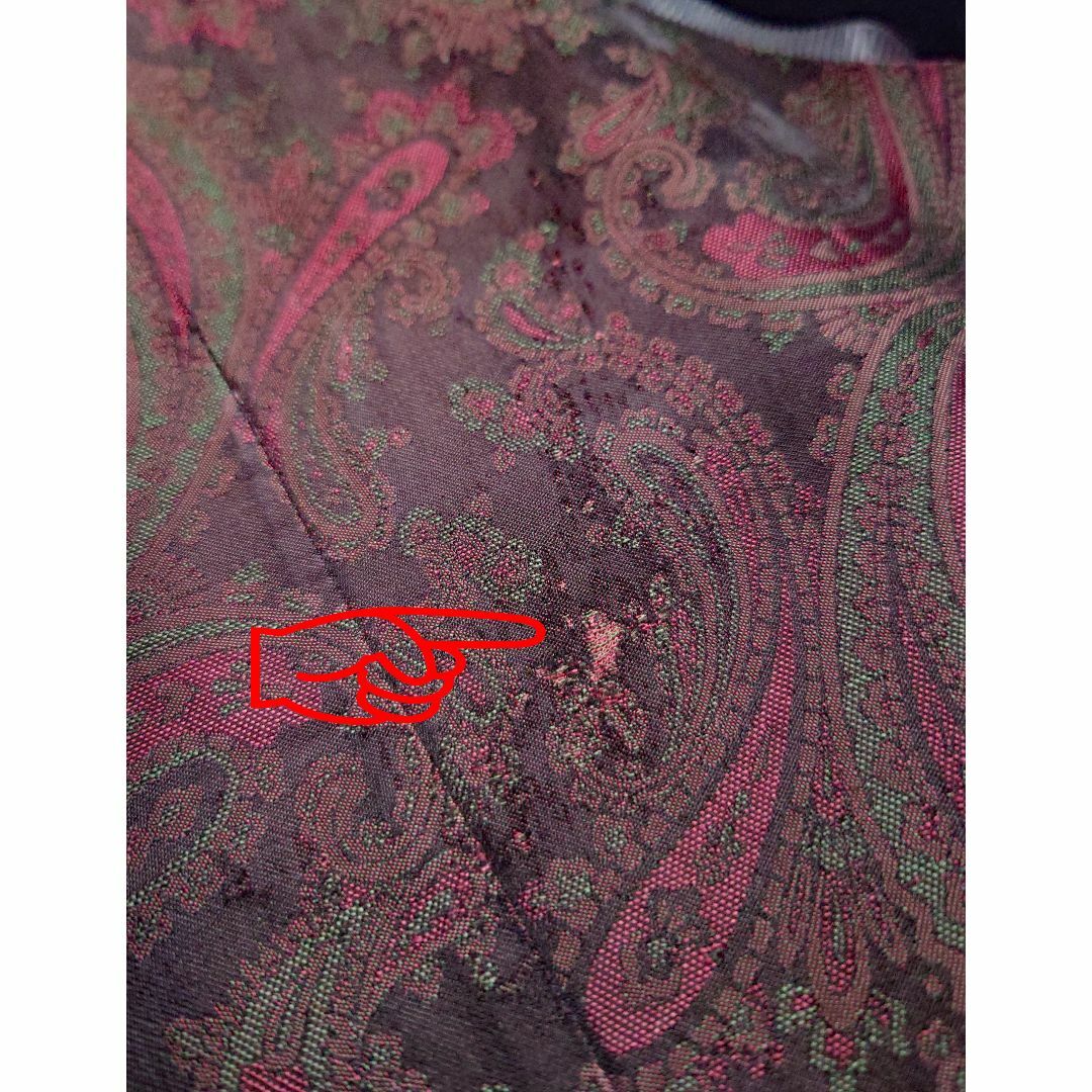 TORNADO MART(トルネードマート)のTORNADOMART 赤 ペイズリー柄 ジレ トルネードマート  M ベスト メンズのスーツ(スーツベスト)の商品写真