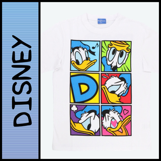 ディズニー(Disney)の新品 未使用  ディズニーリゾート ドナルド ユニセックス Tシャツ サイズS(Tシャツ(半袖/袖なし))