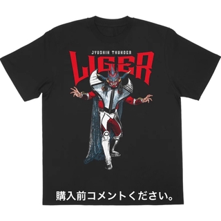 獣神サンダーライガー Tシャツ 新日本プロレス IWGPジュニアチャンピオン 2(Tシャツ/カットソー(半袖/袖なし))