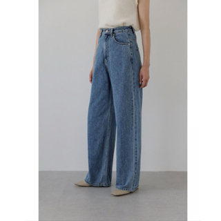 na.e Wide Loose Jeans _Deep Blue(デニム/ジーンズ)