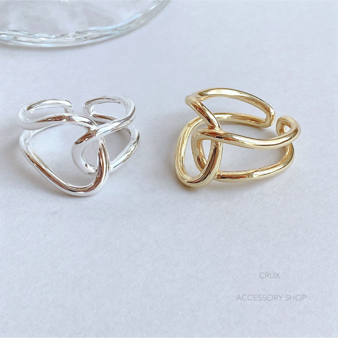 [sv925]R39 knot ring レディースのアクセサリー(リング(指輪))の商品写真