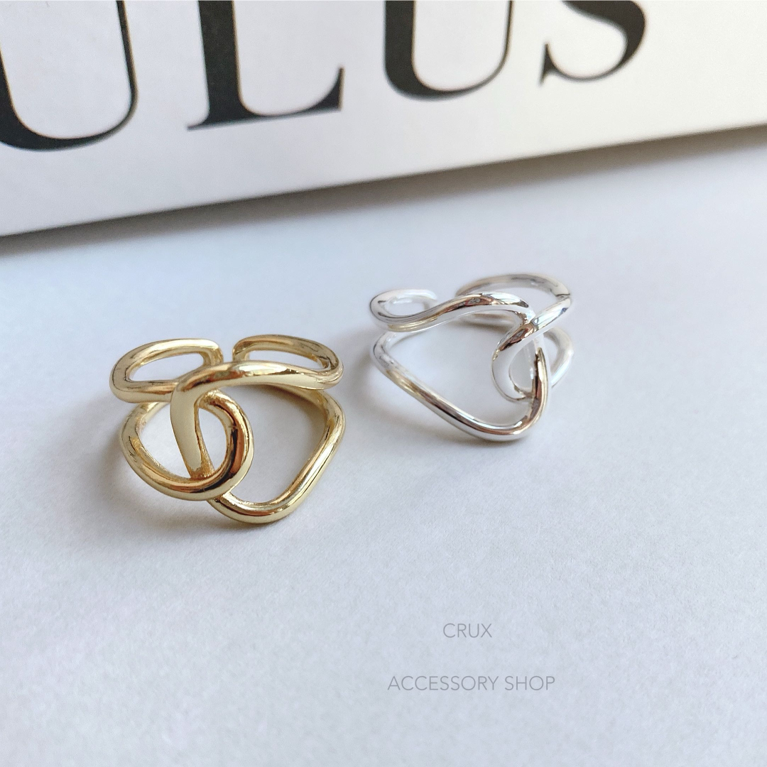 [sv925]R39 knot ring レディースのアクセサリー(リング(指輪))の商品写真