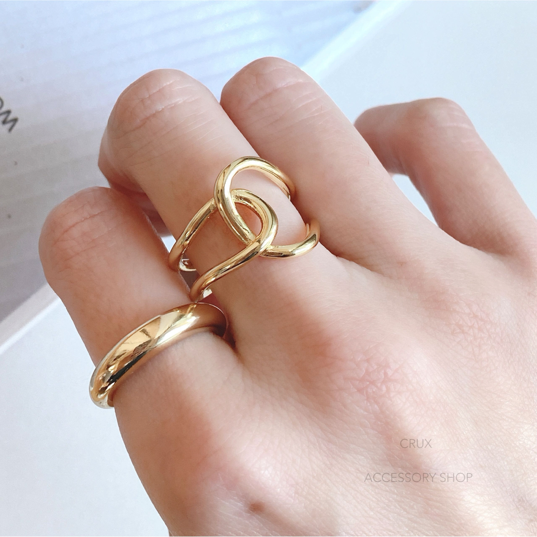 [sv925]R39 knot ring レディースのアクセサリー(リング(指輪))の商品写真