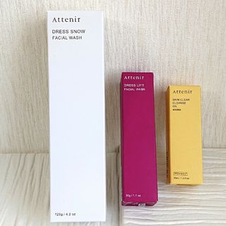 アテニア(Attenir)のアテニアドレススノー フェイシャルウォッシュ120g クレンジングl(洗顔料)