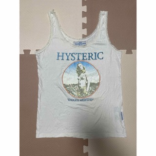 HYSTERIC GLAMOUR - HYSTERIC GLAMOUR タンクトップ 白