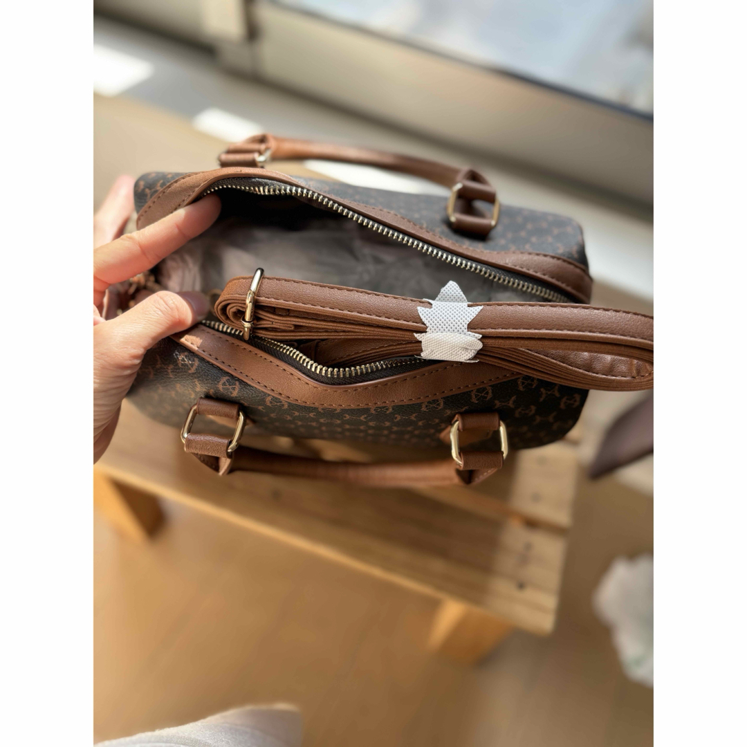 しまむら(シマムラ)の【新品未使用】ボストンバッグ レディースのバッグ(ショルダーバッグ)の商品写真