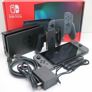ニンテンドースイッチ(Nintendo Switch)の超美品 Nintendo Switch グレー  M111(家庭用ゲーム機本体)