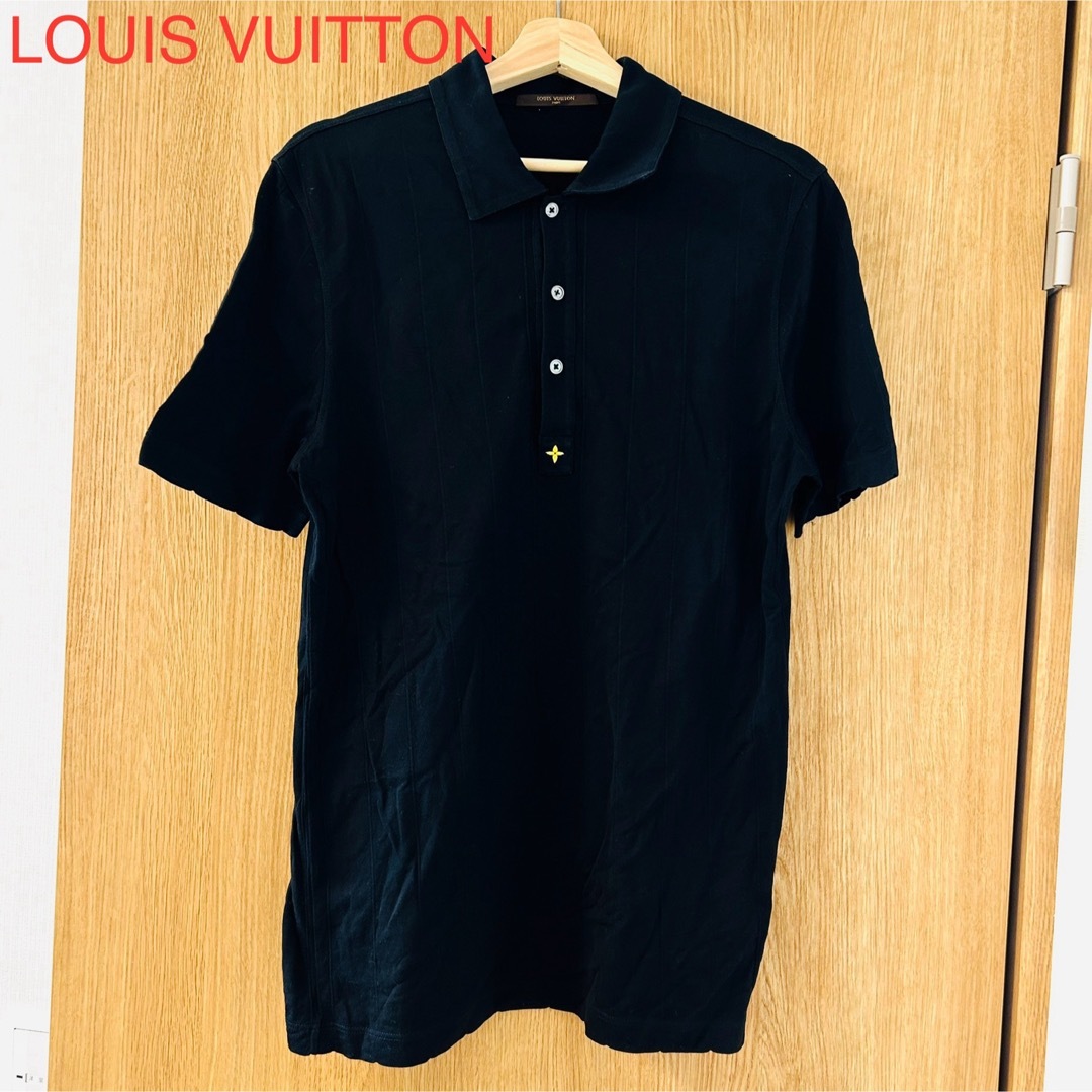 LOUIS VUITTON(ルイヴィトン)の希少　LOUIS VUITTON ルイヴィトン　ポロシャツ　モノグラム イタリア メンズのトップス(ポロシャツ)の商品写真