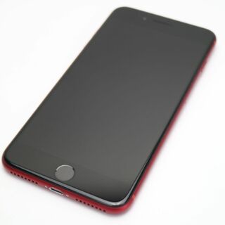 アイフォーン(iPhone)の超美品 SIMフリー iPhone8 PLUS 64GB レッド 白ロム  M111(スマートフォン本体)