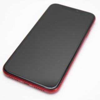 アイフォーン(iPhone)のSIMフリー iPhoneXR 128GB レッド RED 白ロム  M111(スマートフォン本体)