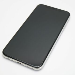 アイフォーン(iPhone)の超美品 SIMフリー iPhoneX 256GB シルバー  M111(スマートフォン本体)