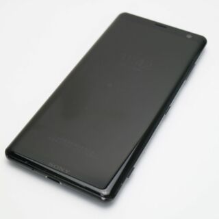 ソニー(SONY)の801SO Xperia XZ3 ブラック  M111(スマートフォン本体)