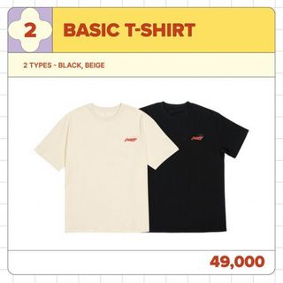 ATEEZ pott. コラボ ベーシックTシャツ