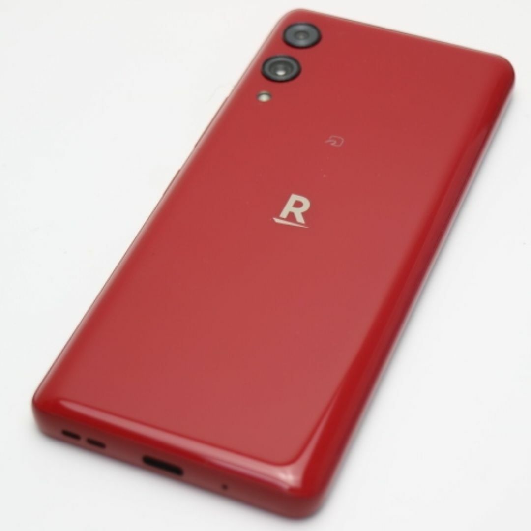 ANDROID(アンドロイド)の超美品 SIMフリー Rakuten Hand 5G クリムゾンレッド M111 スマホ/家電/カメラのスマートフォン/携帯電話(スマートフォン本体)の商品写真