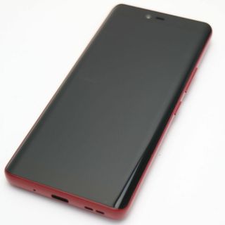 アンドロイド(ANDROID)の超美品 SIMフリー Rakuten Hand 5G クリムゾンレッド M111(スマートフォン本体)