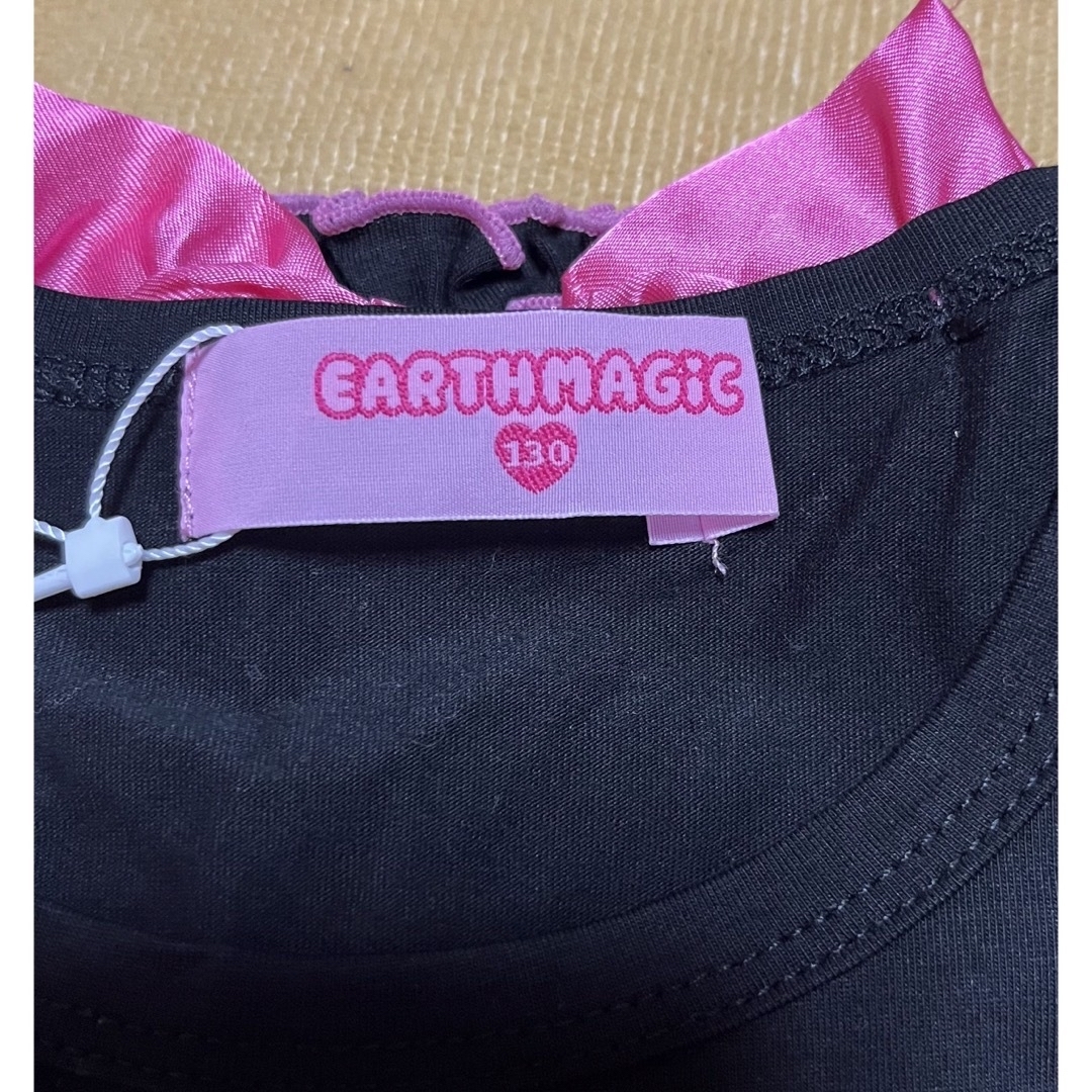 EARTHMAGIC(アースマジック)の㊴アースマジックチュニック130 キッズ/ベビー/マタニティのキッズ服男の子用(90cm~)(Tシャツ/カットソー)の商品写真