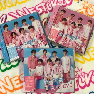 なにわ男子 - なにわ男子 初心LOVE(うぶらぶ) 初回盤AB通常盤 3枚セット ブルーレイ