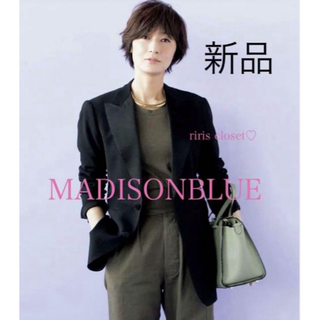 MADISONBLUE - 【新品タグ付】MADISONBLUE 定価17万 タキシード ジャケット 00