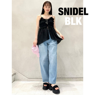 SNIDEL - スナイデル　snidel ワンピースセットビキニ ブラック　黒★新品