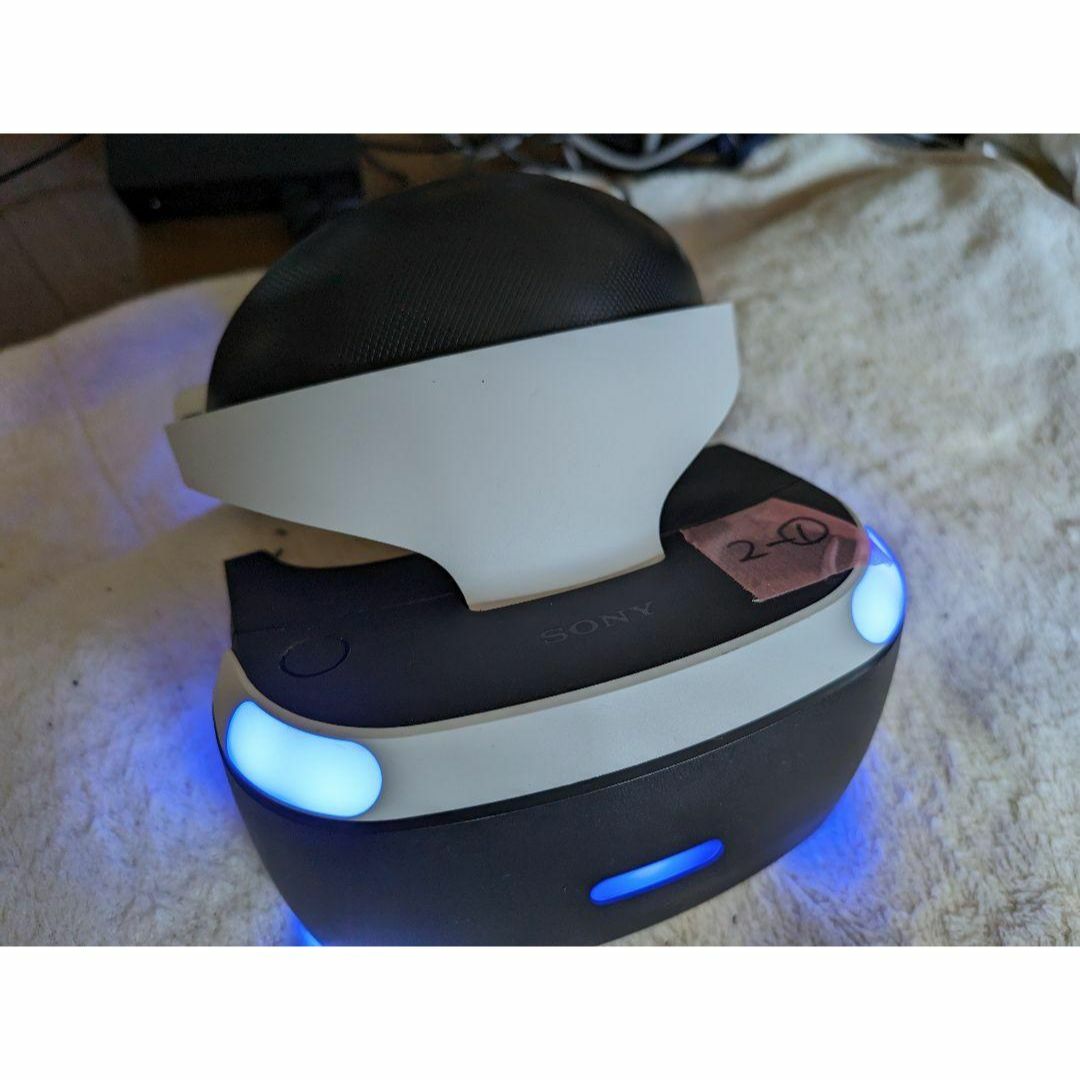 ①SONY　PSVR CUH-ZVR2　ヘッドセット　後期型　PS4　PS5 エンタメ/ホビーのゲームソフト/ゲーム機本体(家庭用ゲーム機本体)の商品写真