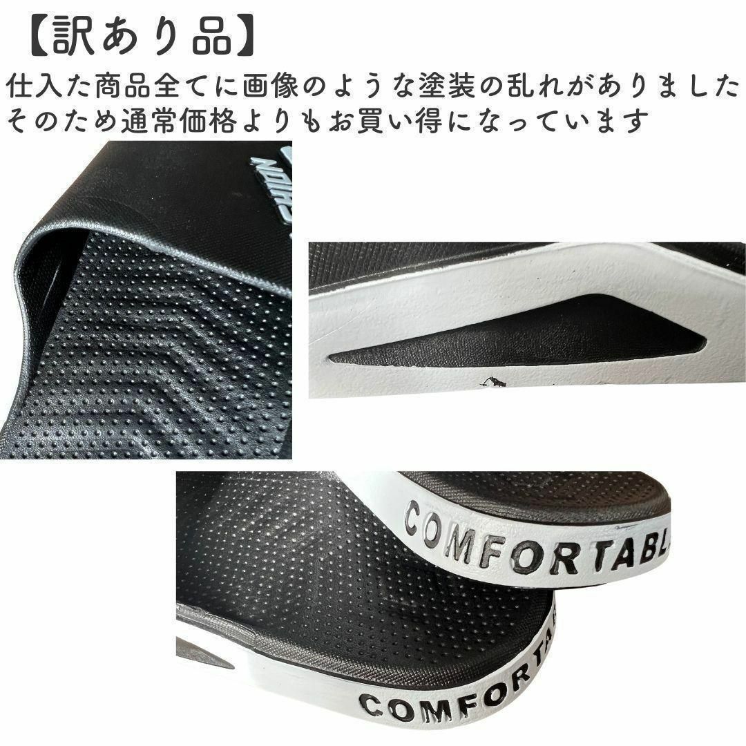 【23-23.5】サンダル　メンズ　レディース　歩きやすい　ブラック黒　スポーツ メンズの靴/シューズ(サンダル)の商品写真