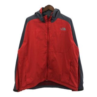 ザノースフェイス(THE NORTH FACE)のTHE NORTH FACE ノースフェイス マウンテンパーカー アウトドア 大きいサイズ レッド (メンズ 2XL) 中古 古着 Q7092(マウンテンパーカー)