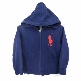 ポロラルフローレン(POLO RALPH LAUREN)のPOLO ラルフローレン キッズ フード付きパーカー 110サイズ 4/4T(ジャケット/上着)