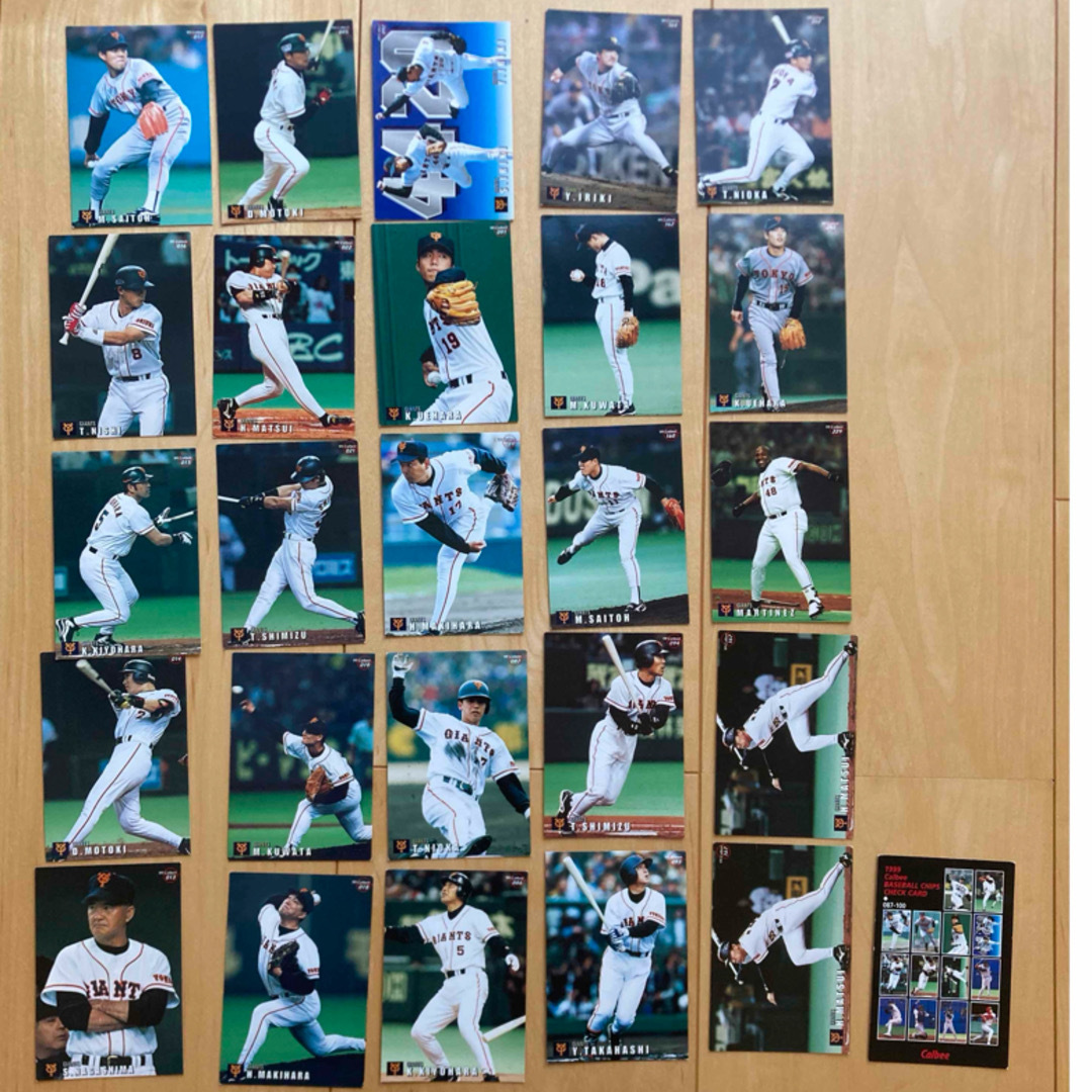 カルビー(カルビー)のカルビープロ野球チップス98.99 巨人のみ57枚 エンタメ/ホビーのトレーディングカード(シングルカード)の商品写真