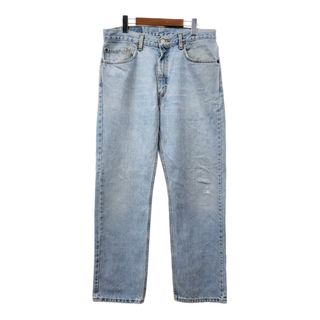 リーバイス(Levi's)の90年代 Levi's リーバイス 505 デニムパンツ ライトブルー (メンズ W34 L30) 中古 古着 Q7101(デニム/ジーンズ)