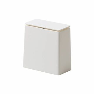 【色: 01)ホワイト】ideaco(イデアコ) ゴミ箱 フタ付き ホワイト 1(ごみ箱)