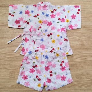 ミキハウス(mikihouse)のミキハウス 甚平 浴衣 キッズ 80cm(甚平/浴衣)