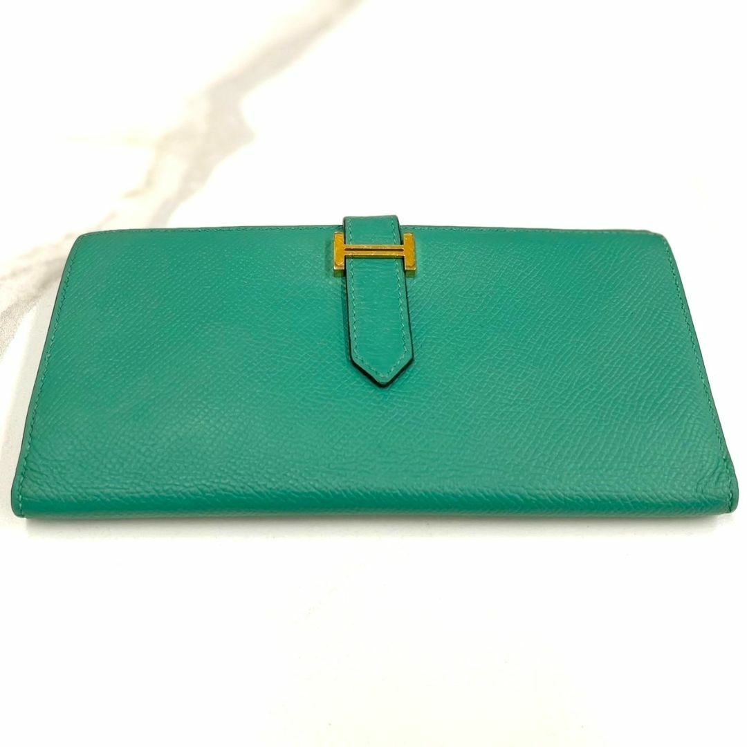 HERMES - 美品☆ エルメス ベアンスフレ エプソン ヴェールヴェ HERMES - 美品☆ エルメス ベアンスフレ エプソン ヴェールヴェ