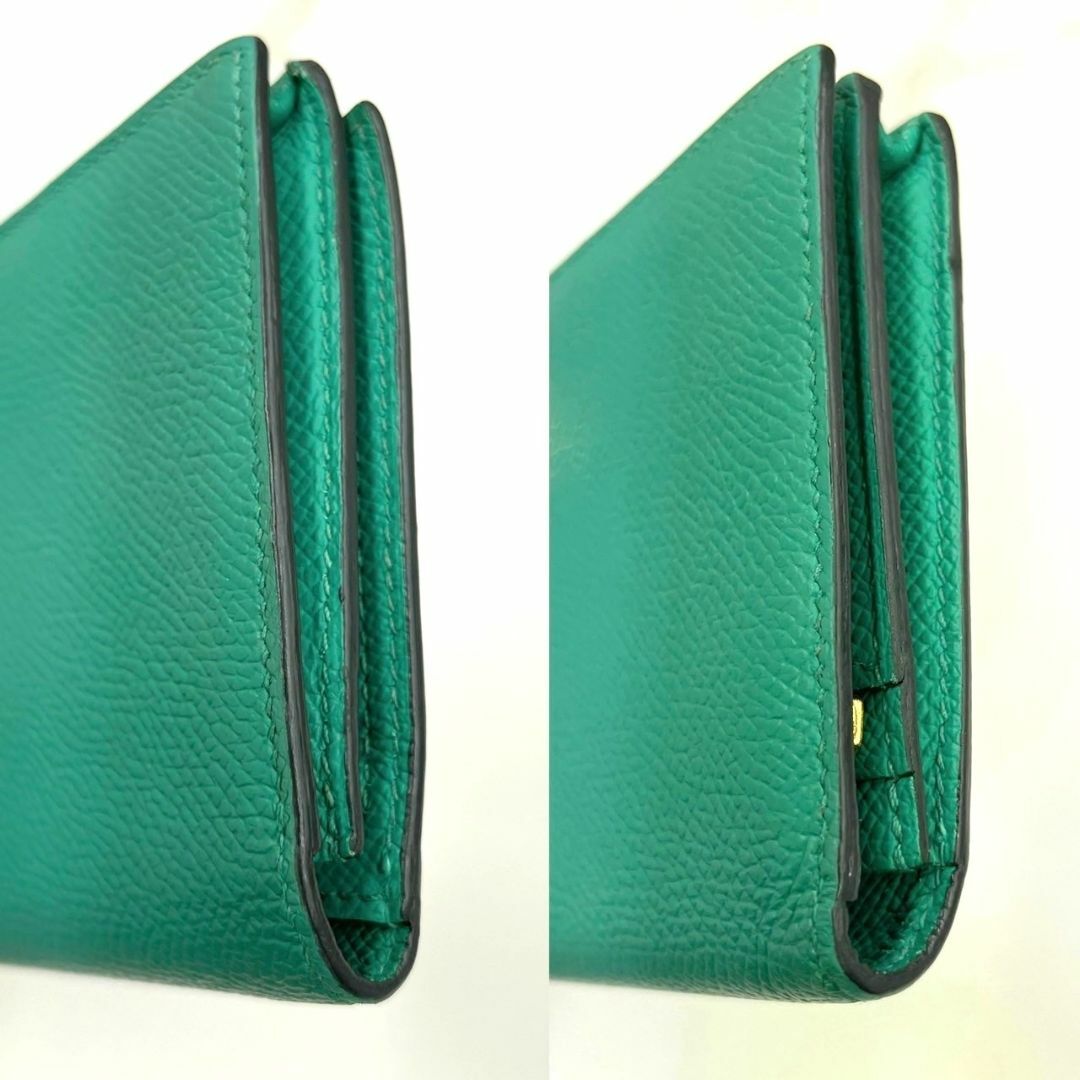 HERMES - 美品☆ エルメス ベアンスフレ エプソン ヴェールヴェ HERMES - 美品☆ エルメス ベアンスフレ エプソン ヴェールヴェ