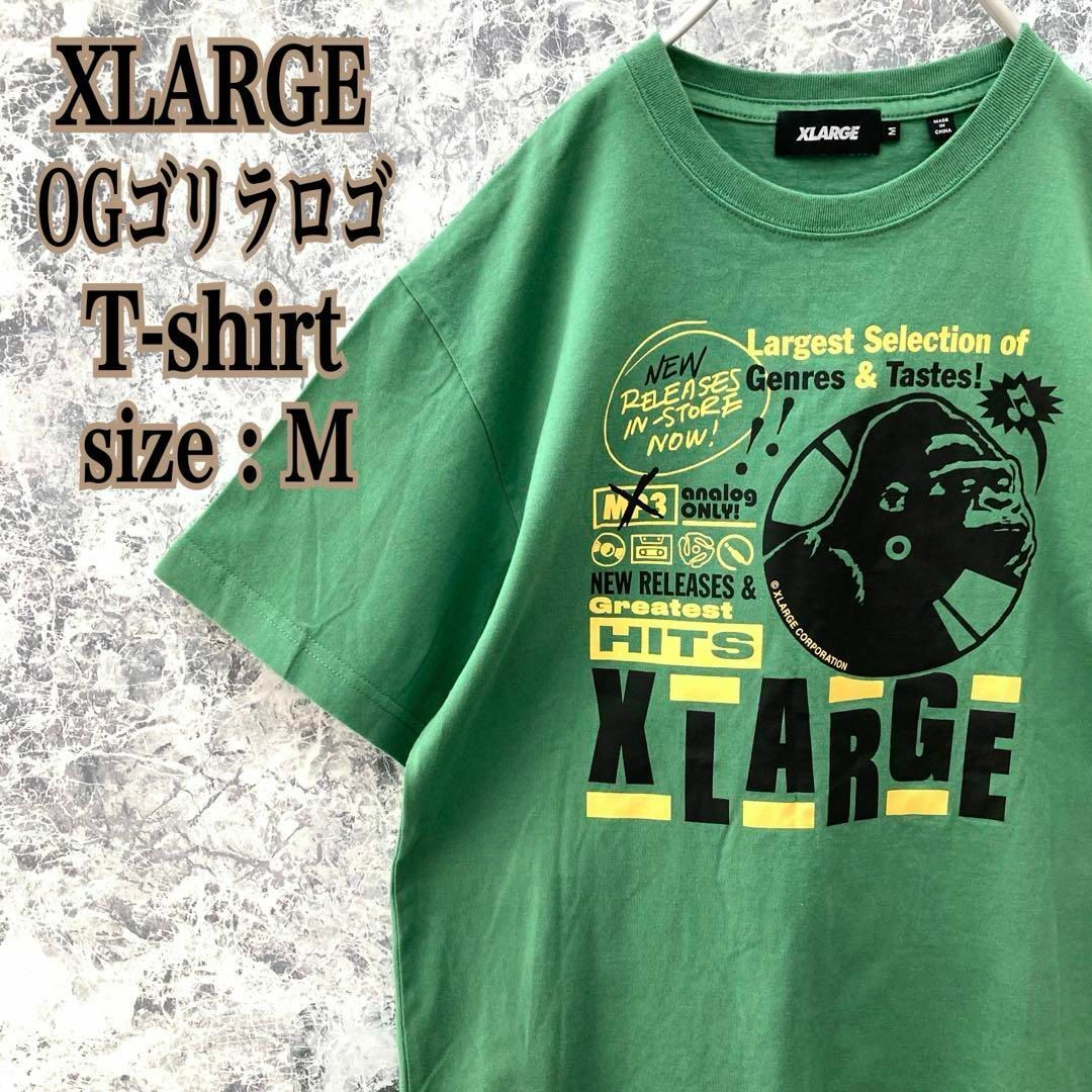 XLARGE(エクストララージ)のIT154 大人気US古着エクストララージシンボルOGゴリラデカロゴTシャツ美品 メンズのトップス(Tシャツ/カットソー(半袖/袖なし))の商品写真
