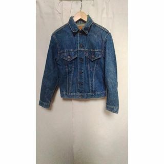 リーバイス(Levi's)のビンテージ70年代LEVISリーバイス70505-0217紙パッチ布ケアタグ38(Gジャン/デニムジャケット)