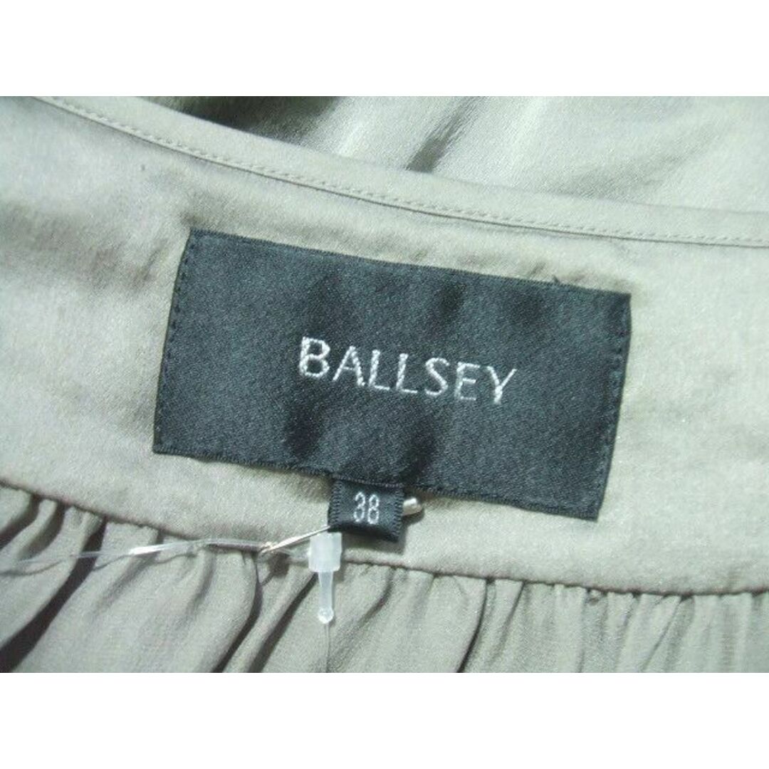 Ballsey(ボールジィ)のBALLSEY シルクワンピース サイズ38 半袖 ワンピース レディース ボールジー【中古】0-0710S▲ レディースのワンピース(その他)の商品写真