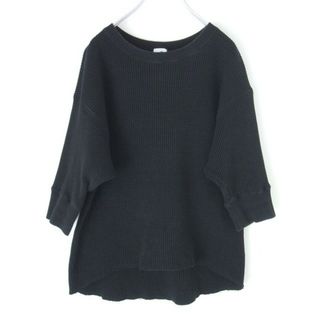 ビューティアンドユースユナイテッドアローズ(BEAUTY&YOUTH UNITED ARROWS)のROKU 6 BEAUTY&YOUTH サーマルシャツ THERMAL CREW NECK 6SLEEVE 長袖 ブラック レディース ロクビューティアンドユース【中古】0-0515M◇(シャツ/ブラウス(長袖/七分))