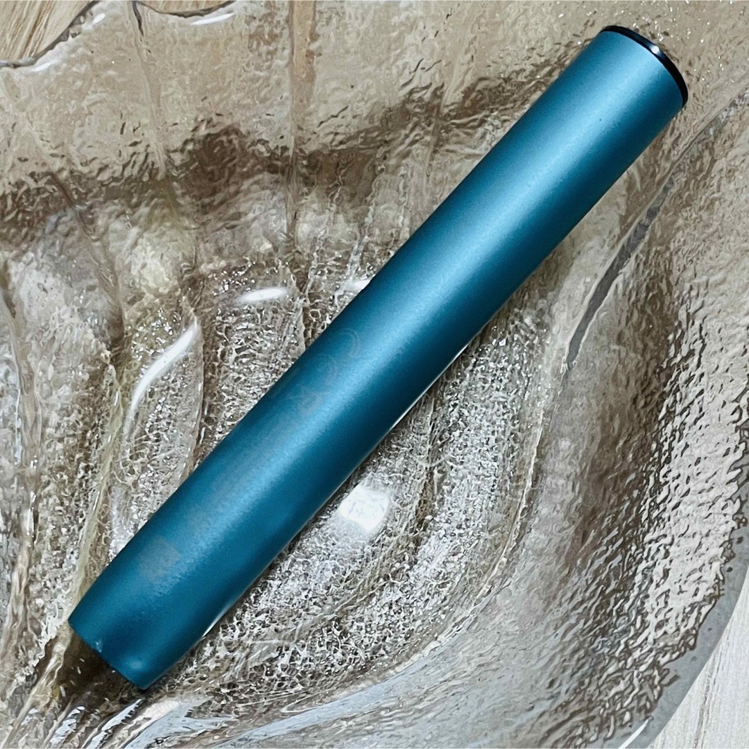 動確済iqosイルマプライムホルダーチャージャーセットターコイズブルー青色水色 メンズのファッション小物(タバコグッズ)の商品写真
